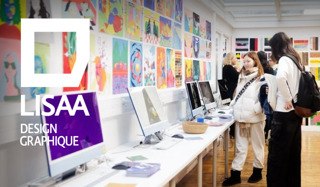 LISAA Design graphique - atelier immersion