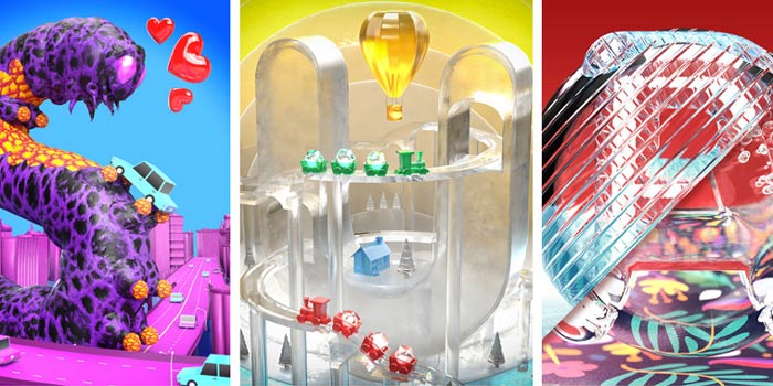 Projets d'Emmanuel Pépin sur son site Behance