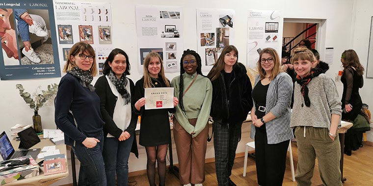 Partenariat Labonal x LISAA Strasbourg - Identité visuelle