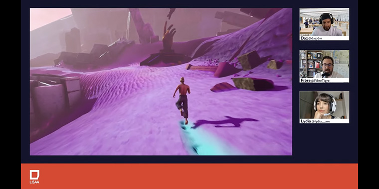 Une image du live de FibreTigre