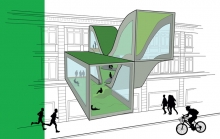 Auxane Gloanec - Projet le Bon Marché - Archi design