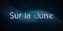 Sur la dune