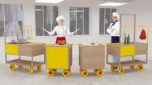 Projet cuisine mobile - étudiants LISAA locaux Pascal