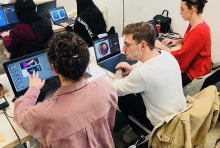 Les étudiants de LISAA Rennes s’exercent à la réalité augmentée 