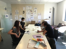 Rencontre avec le constructeur - Projet étudiants LISAA locaux Pascal
