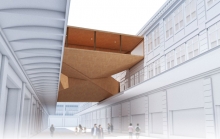 Zacharie Cagnato - Projet Pont habité - Archi design